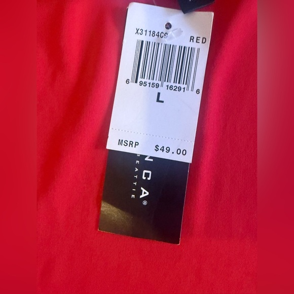 - La Blanca  by Rod Beattie red Beyond Pareo Wrap Cover-Up - Picture 6 of 11